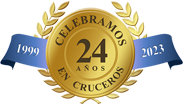 Celebramos 24 años de Cruceros